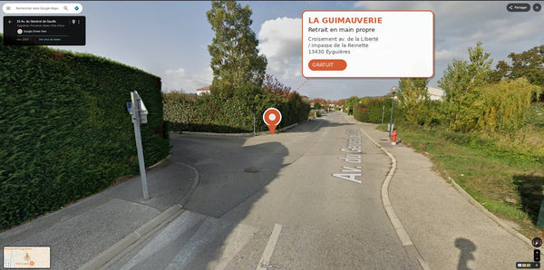 La remise en main propre est disponible à Eyguières 🎉