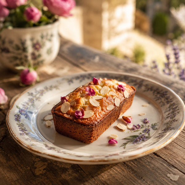 Financier à la rose