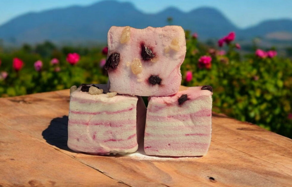 Guimauve artisanale cerise gingembre – La Guimauverie