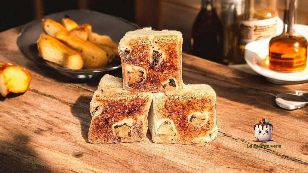 Guimauve banane flambée – La Guimauverie