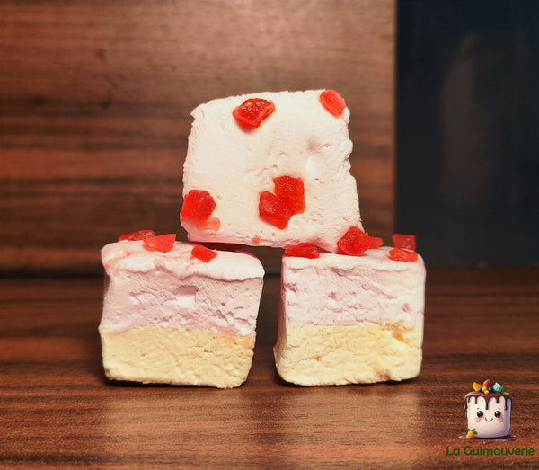 Guimauve vanille fraise – La Guimauverie