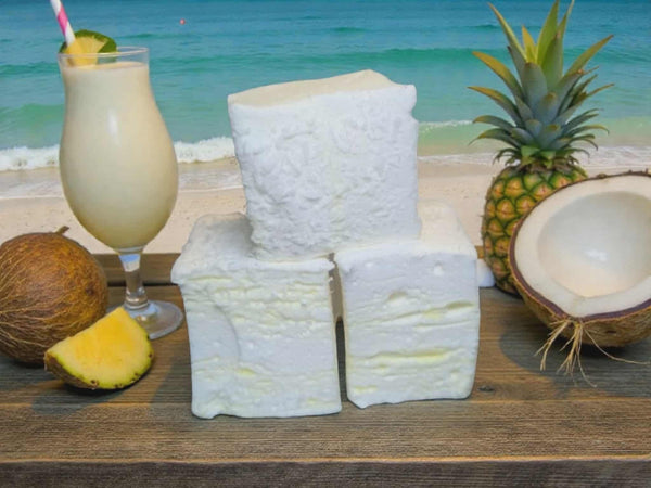 Guimauve pina colada – La Guimauverie